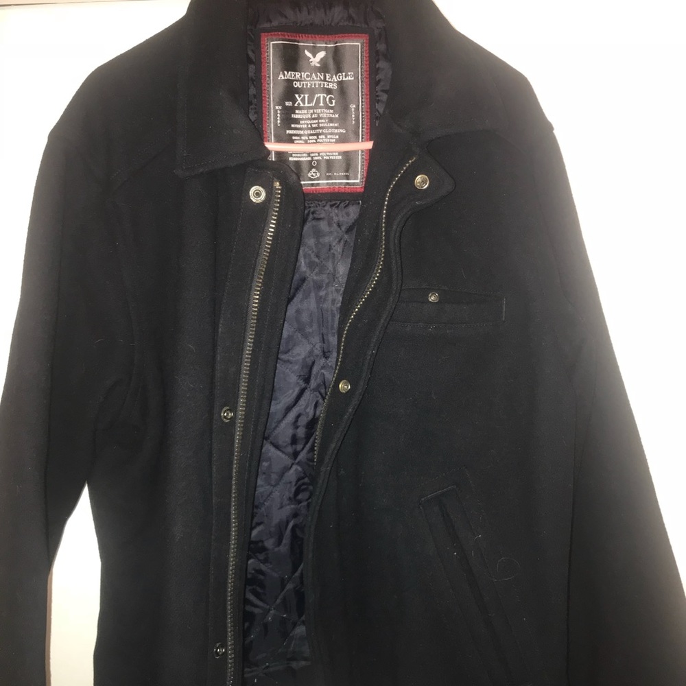 American eagle 90% wool peacoat jacket